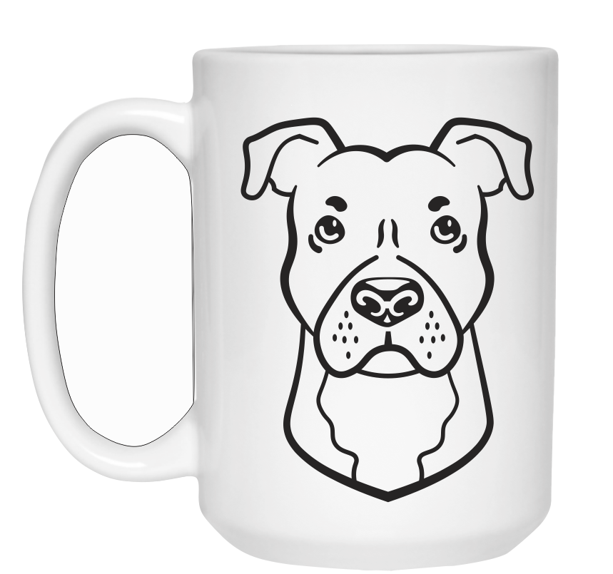 Dog or Cat Face Coffee Mug - Fundraiser